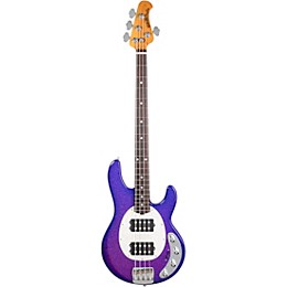 Ernie Ball Music Man StingRay Special HH 4-String Electric Bass Guitar - Violet Sparkle Burst