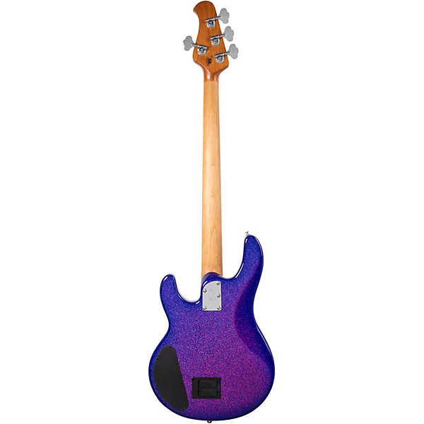 Ernie Ball Music Man StingRay Special HH 4-String Electric Bass Guitar - Violet Sparkle Burst