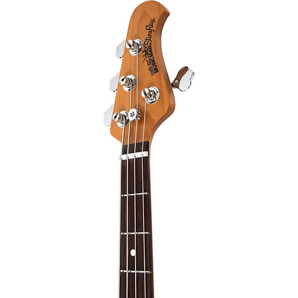 Ernie Ball Music Man StingRay Special HH 4-String Electric Bass Guitar - Violet Sparkle Burst