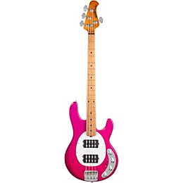 Ernie Ball Music Man StingRay Special HH 4-String Electric Bass Guitar - Soda Pink Sparkle