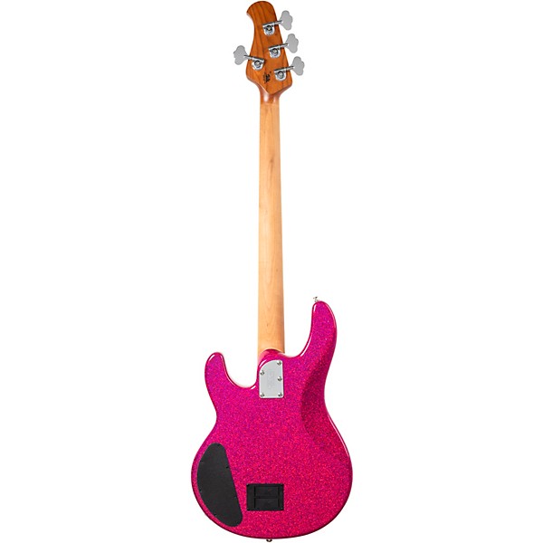 Ernie Ball Music Man StingRay Special HH 4-String Electric Bass Guitar - Soda Pink Sparkle