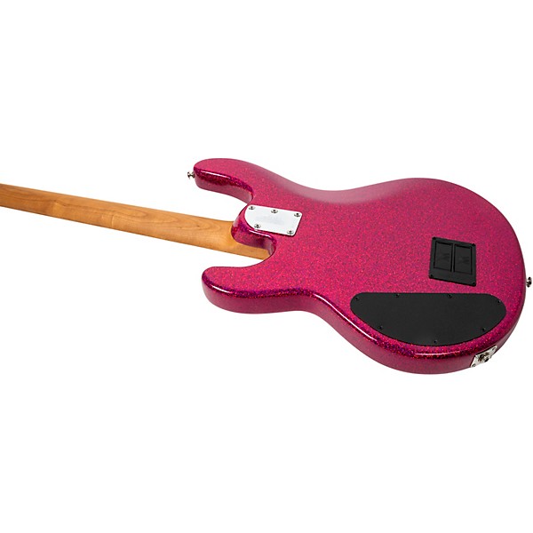 Ernie Ball Music Man StingRay Special HH 4-String Electric Bass Guitar - Soda Pink Sparkle