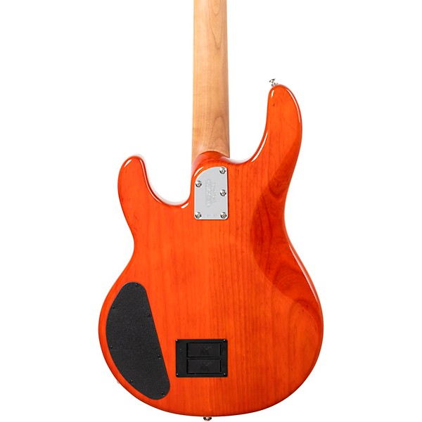 Ernie Ball Music Man StingRay Special HH 4-String Electric Bass Guitar - Translucent Orange