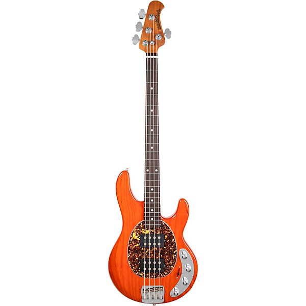 Ernie Ball Music Man StingRay Special HH 4-String Electric Bass Guitar - Translucent Orange
