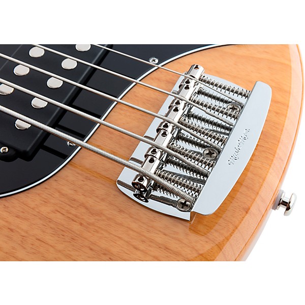 Ernie Ball Music Man StingRay Special 5 H 5-String Electric Bass Guitar - Classic Natural