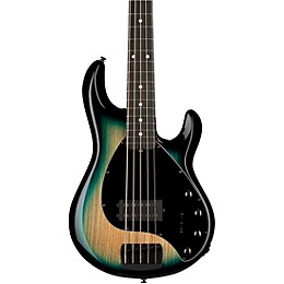 Ernie Ball Music Man StingRay Special 5 H 5-String Electric Bass Guitar - Mean Blue Burst