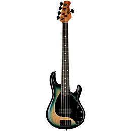 Ernie Ball Music Man StingRay Special 5 H 5-String Electric Bass Guitar - Mean Blue Burst