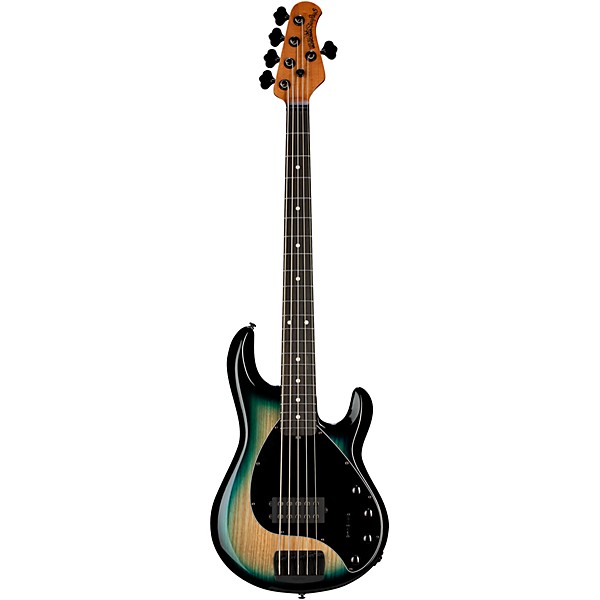 Ernie Ball Music Man StingRay Special 5 H 5-String Electric Bass Guitar - Mean Blue Burst