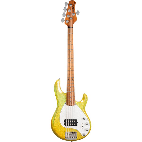 Ernie Ball Music Man StingRay Special 5 H 5-String Electric Bass Guitar - Yellow Brick Road