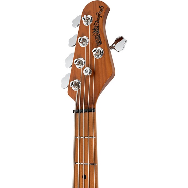 Ernie Ball Music Man StingRay Special 5 H 5-String Electric Bass Guitar - Yellow Brick Road