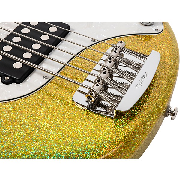 Ernie Ball Music Man StingRay Special 5 H 5-String Electric Bass Guitar - Yellow Brick Road