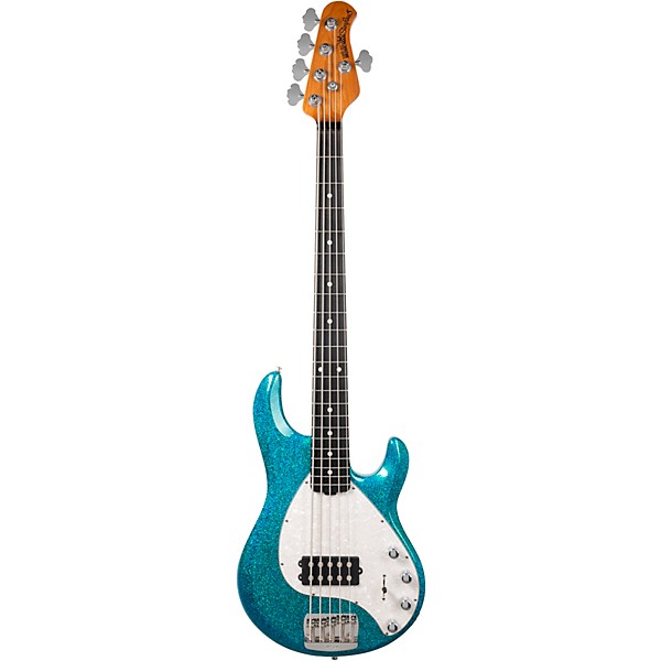 Ernie Ball Music Man StingRay Special 5 H 5-String Electric Bass Guitar - Anomalous Green