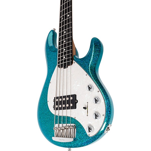 Ernie Ball Music Man StingRay Special 5 H 5-String Electric Bass Guitar - Anomalous Green