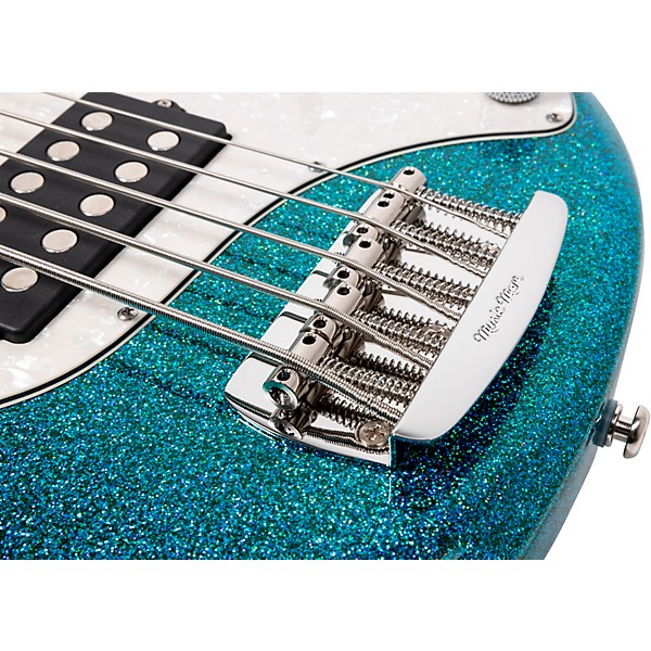 Ernie Ball Music Man StingRay Special 5 H 5-String Electric Bass Guitar - Anomalous Green