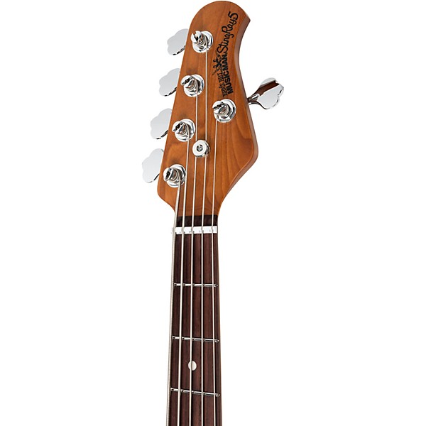 Ernie Ball Music Man StingRay Special 5 H 5-String Electric Bass Guitar - Violet Sparkle Burst