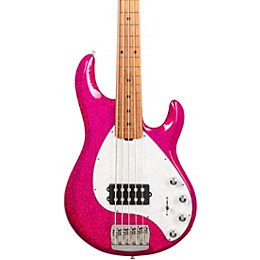 Ernie Ball Music Man StingRay Special 5 H 5-String Electric Bass Guitar - Soda Pink Sparkle