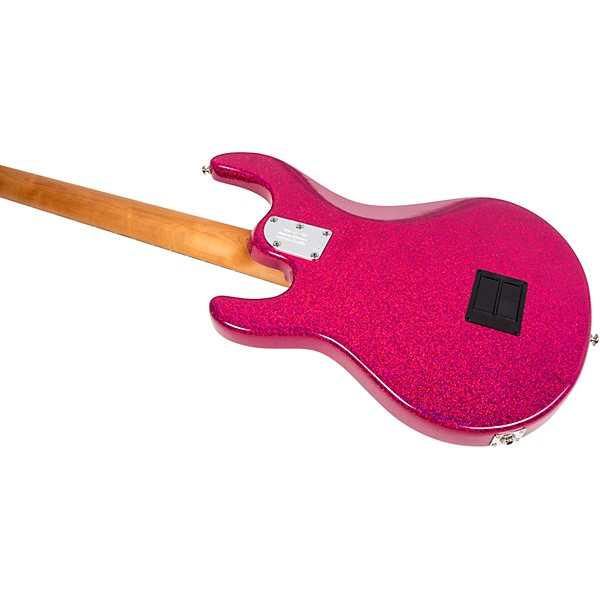 Ernie Ball Music Man StingRay Special 5 H 5-String Electric Bass Guitar - Soda Pink Sparkle
