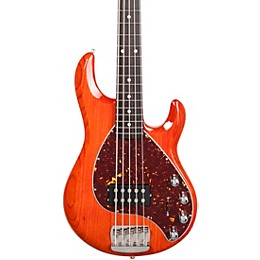 Ernie Ball Music Man StingRay Special 5 H 5-String Electric Bass Guitar - Translucent Orange