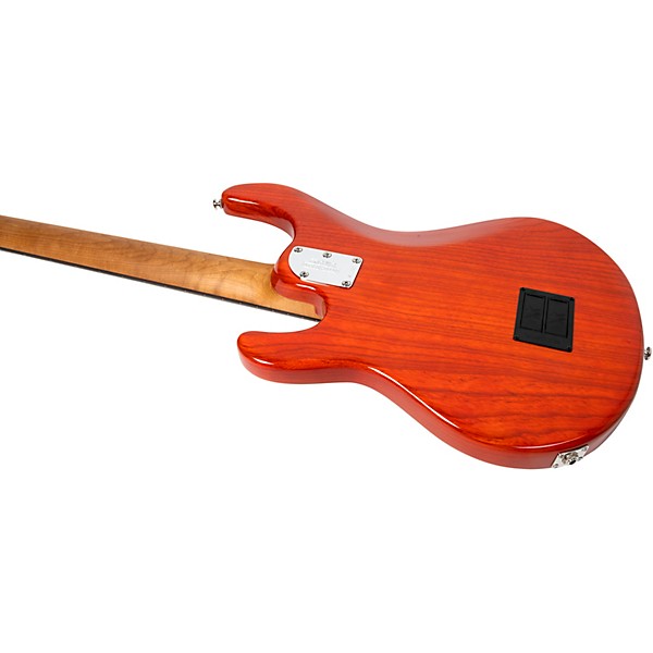 Ernie Ball Music Man StingRay Special 5 H 5-String Electric Bass Guitar - Translucent Orange