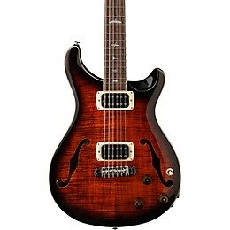 PRS SE Ed Sheeran Hollowbody I Piezo Baritone Electric Guitar - Orange Tiger Smokeburst