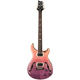 PRS SE Ed Sheeran Hollowbody I Piezo Baritone Electric Guitar - Pink Ombre