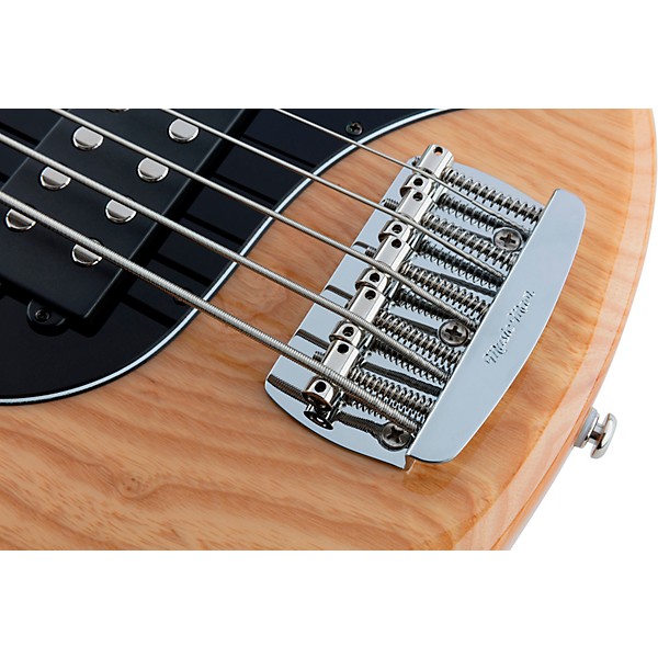 Ernie Ball Music Man StingRay Special 5 HH 5-String Electric Bass Guitar - Classic Natural