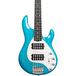 Ernie Ball Music Man StingRay Special 5 HH 5-String Electric Bass Guitar - Anomalous Green
