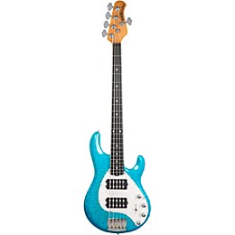 Ernie Ball Music Man StingRay Special 5 HH 5-String Electric Bass Guitar - Anomalous Green