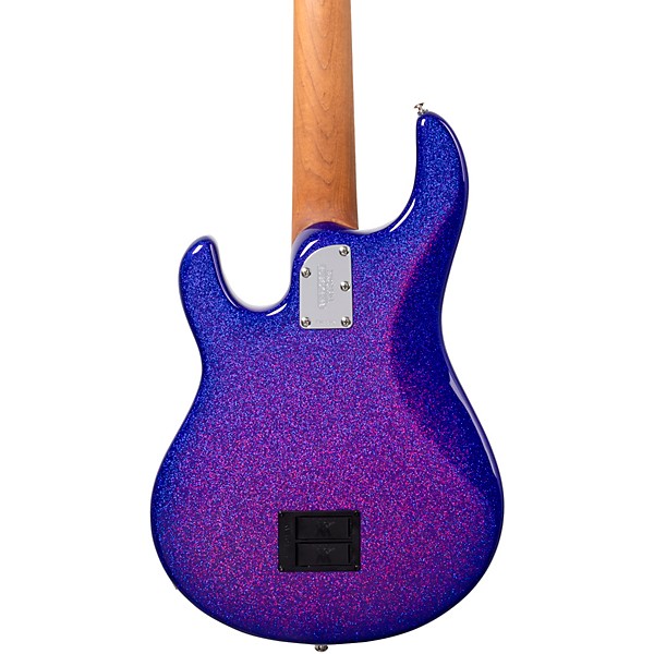 Ernie Ball Music Man StingRay Special 5 HH 5-String Electric Bass Guitar - Violet Sparkle Burst