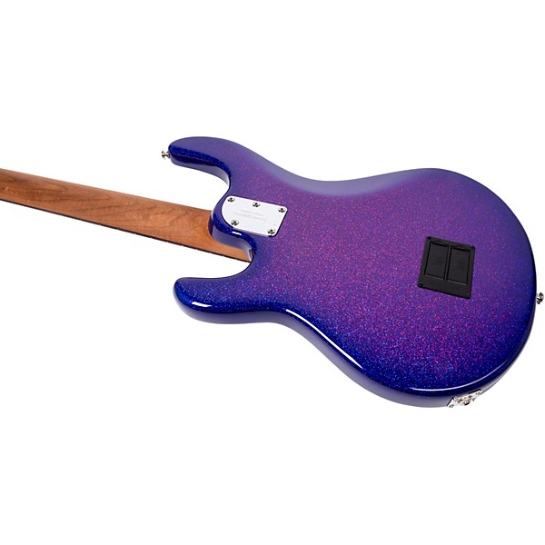 Ernie Ball Music Man StingRay Special 5 HH 5-String Electric Bass Guitar - Violet Sparkle Burst