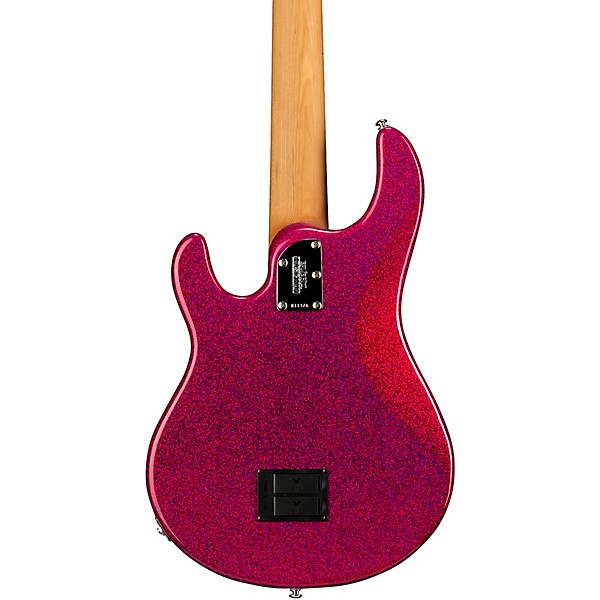 Ernie Ball Music Man StingRay Special 5 HH 5-String Electric Bass Guitar - Soda Pink Sparkle