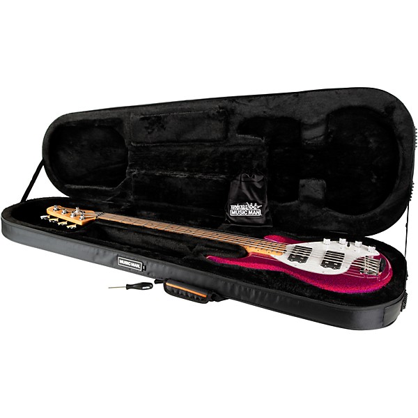 Ernie Ball Music Man StingRay Special 5 HH 5-String Electric Bass Guitar - Soda Pink Sparkle