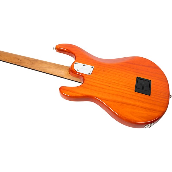 Ernie Ball Music Man StingRay Special 5 HH 5-String Electric Bass Guitar - Translucent Orange