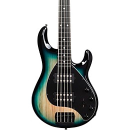 Ernie Ball Music Man StingRay Special 5 HH 5-String Electric Bass Guitar - Mean Blue Burst