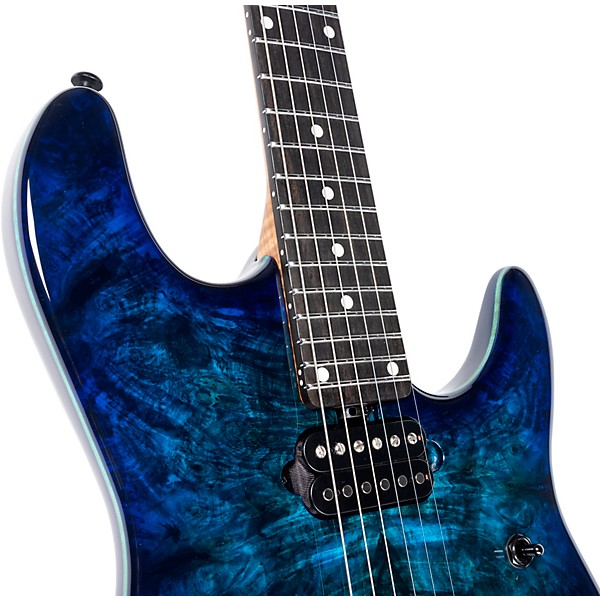 Ernie Ball Music Man Jason Richardson Cutlass HT Electric Guitar - Water Temple