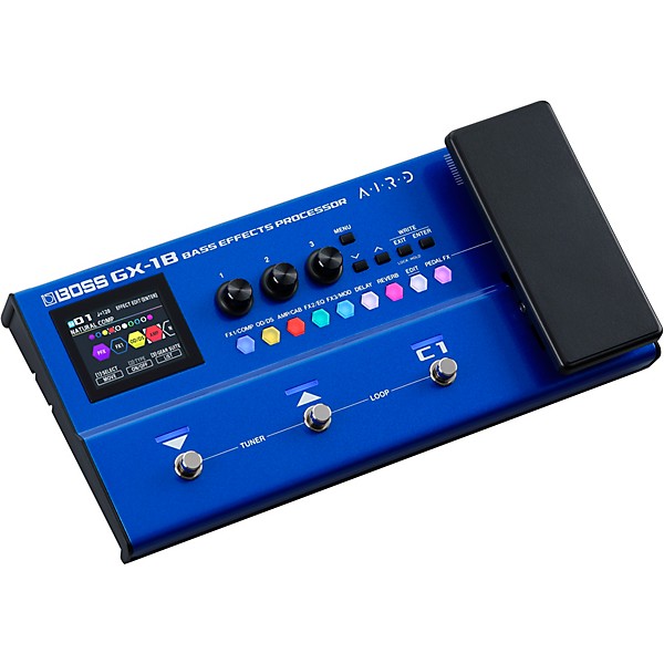 BOSS GX-1B Bass Multi-Effects Processor - Blue
