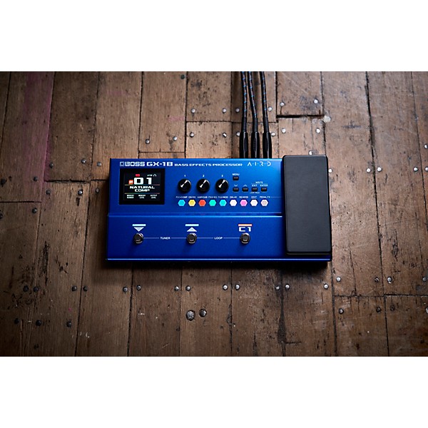 BOSS GX-1B Bass Multi-Effects Processor - Blue