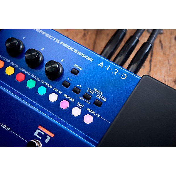 BOSS GX-1B Bass Multi-Effects Processor - Blue