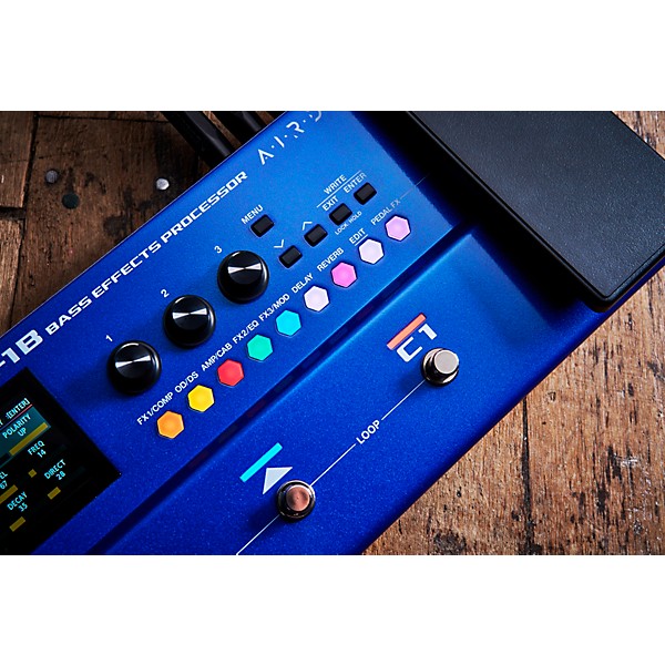 BOSS GX-1B Bass Multi-Effects Processor - Blue