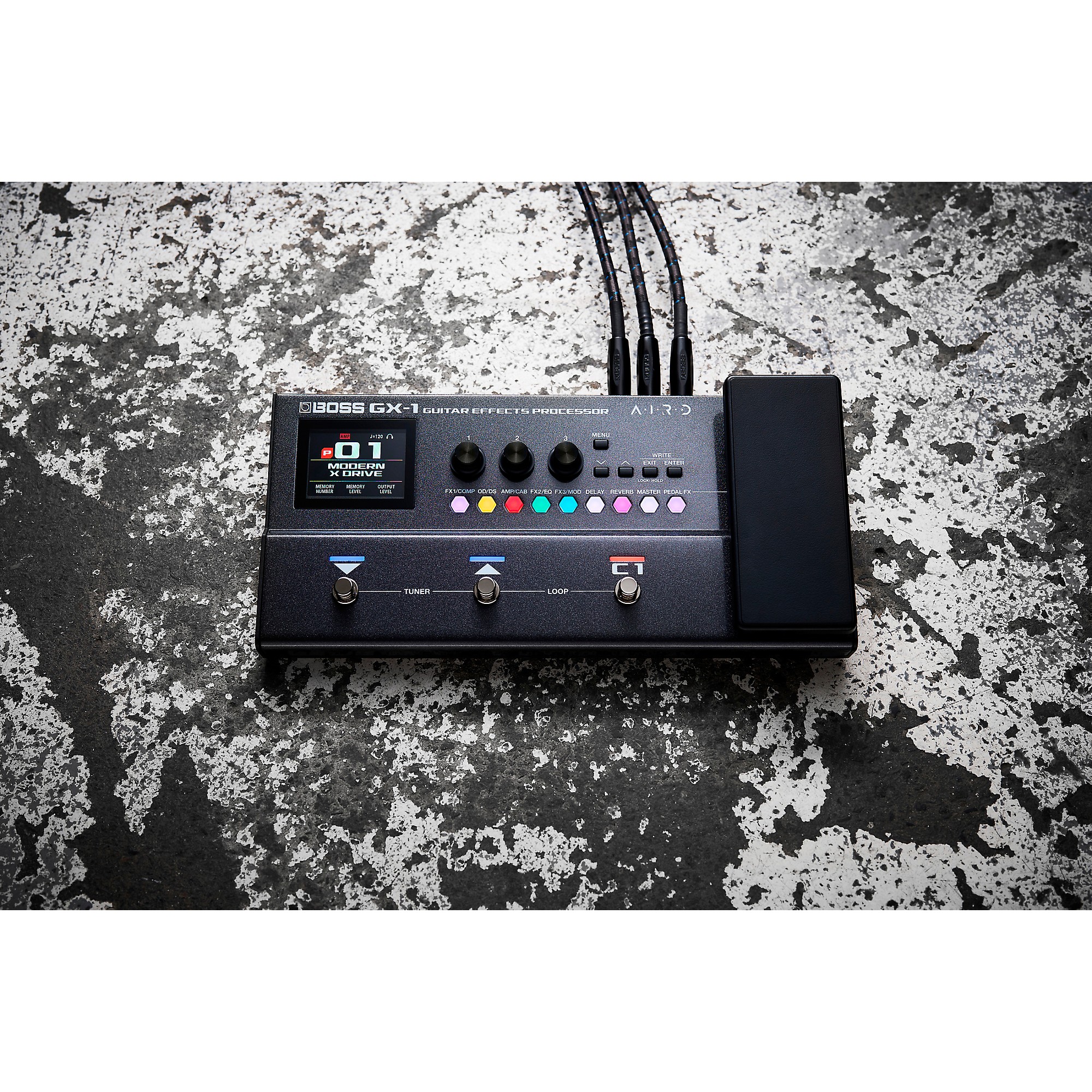 Open Box BOSS GX-1 Guitar Effects Processor - Grey | Guitar Center