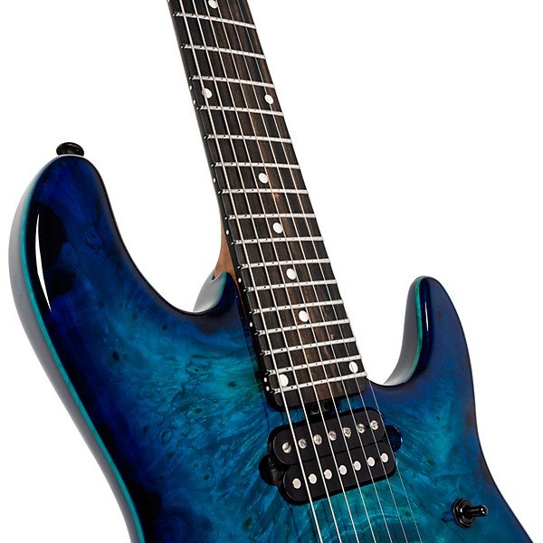 Ernie Ball Music Man Jason Richardson Cutlass HT 7-String Electric Guitar Water Temple