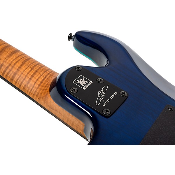 Ernie Ball Music Man Jason Richardson Cutlass HT 7-String Electric Guitar Water Temple