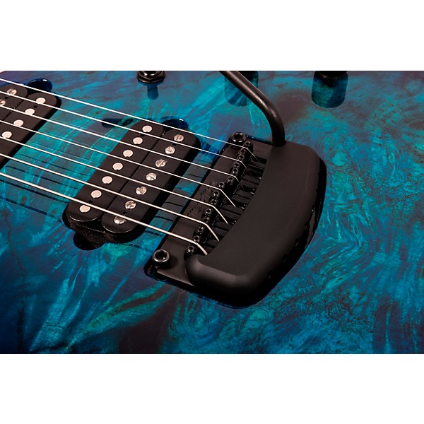 Ernie Ball Music Man Jason Richardson Cutlass HT 7-String Electric Guitar Water Temple