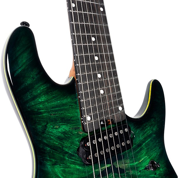 Ernie Ball Music Man Jason Richardson Cutlass HT 8-String Electric Guitar Kokiri Forest
