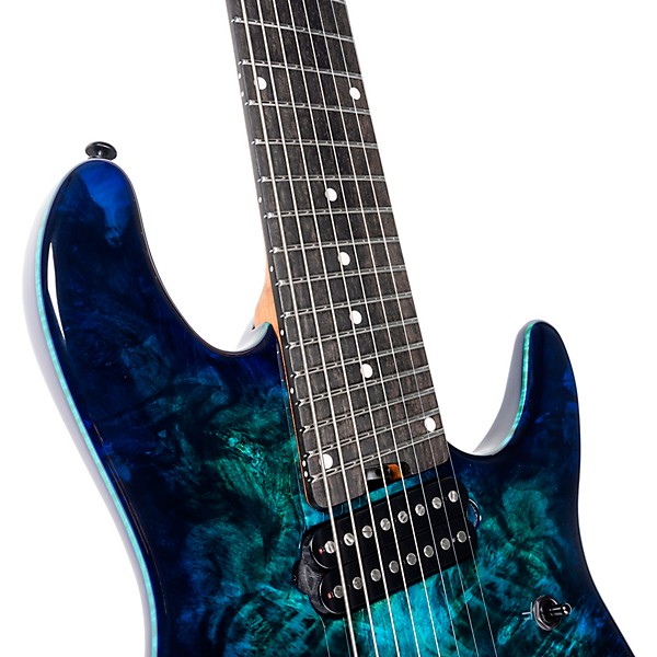 Ernie Ball Music Man Jason Richardson Cutlass HT 8-String Electric Guitar Water Temple