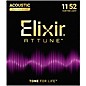 Elixir Attune Phosphor Bronze Acoustic Guitar Strings - Custom Light (11-52) thumbnail