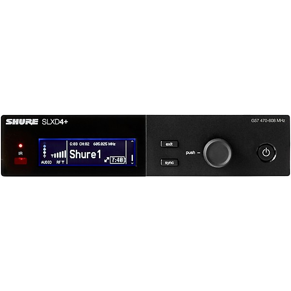 Shure SLXD14+ Wireless Bodypack System - Band G57