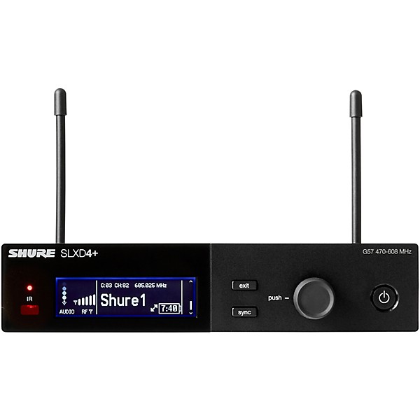 Shure SLXD14+ Wireless Bodypack System - Band G57