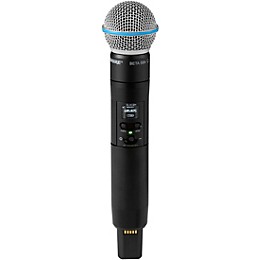 Shure SLXD2+ B58 Wireless Handheld Microphone Transmitter - Band G57