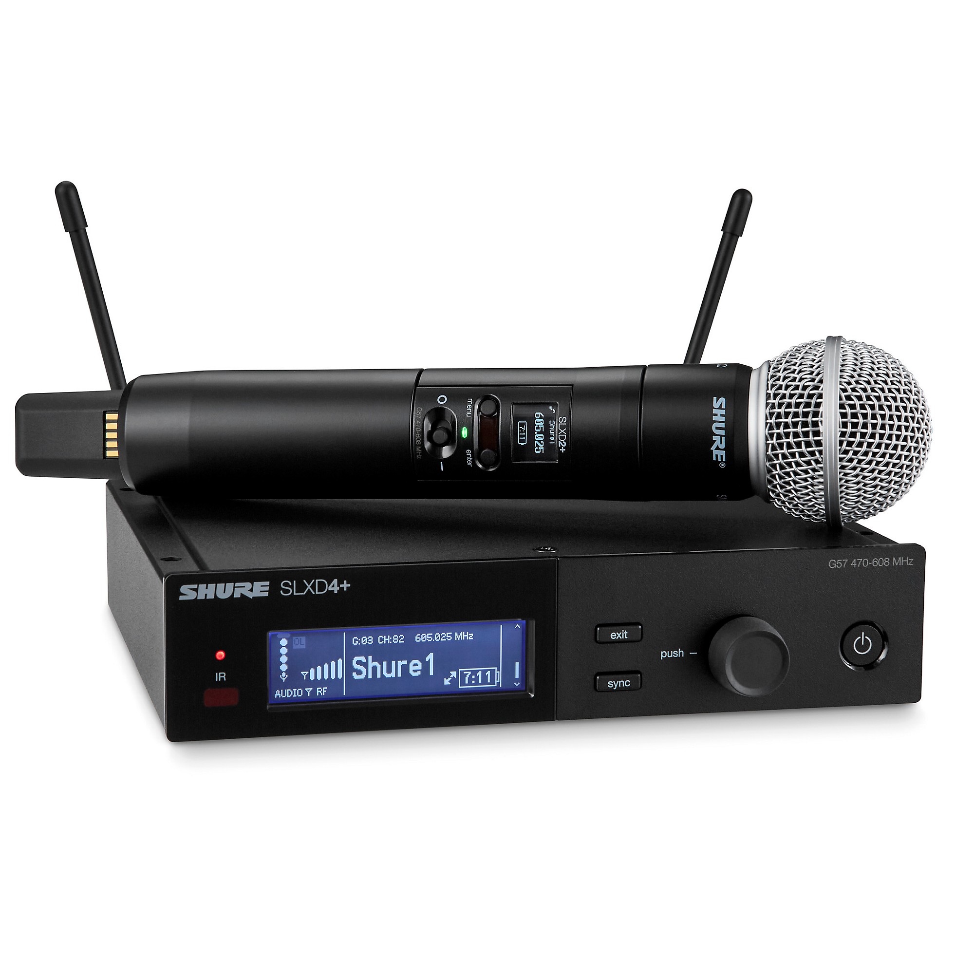 Shure SLXD24+/SM58 Digital Wireless Handheld Microphone System